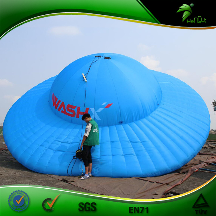 Custom Giant Inflatable UFO Balloon Advertising Inflatables Balloon Helium Balloon UFO For Eevnt Decorate