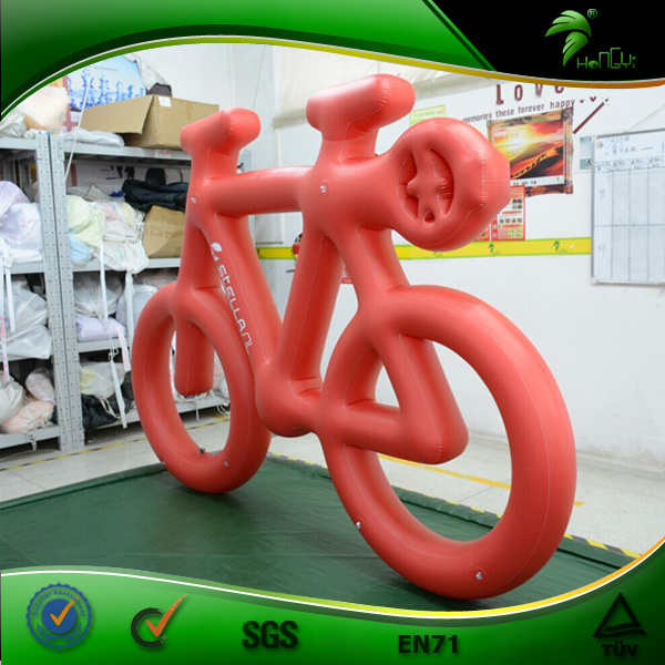 Hot Sale Giant Inflatable Bicycle, Inflatable Bike For Advertising