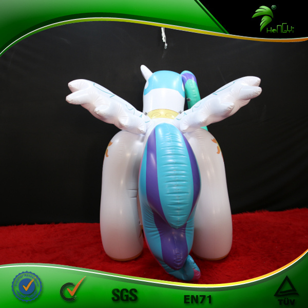 Hongyi Unique Made Inflatable Princess Horse Animals Suit Custom Inflatable PVC Horse Toys Costume