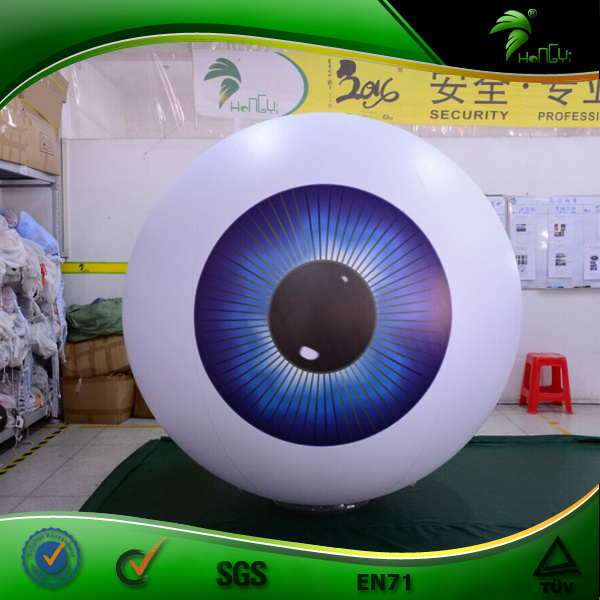 Hongyi Giant Event Decoration Inflatable Eyes Ball Giant Realistic Inflatable Eyeball