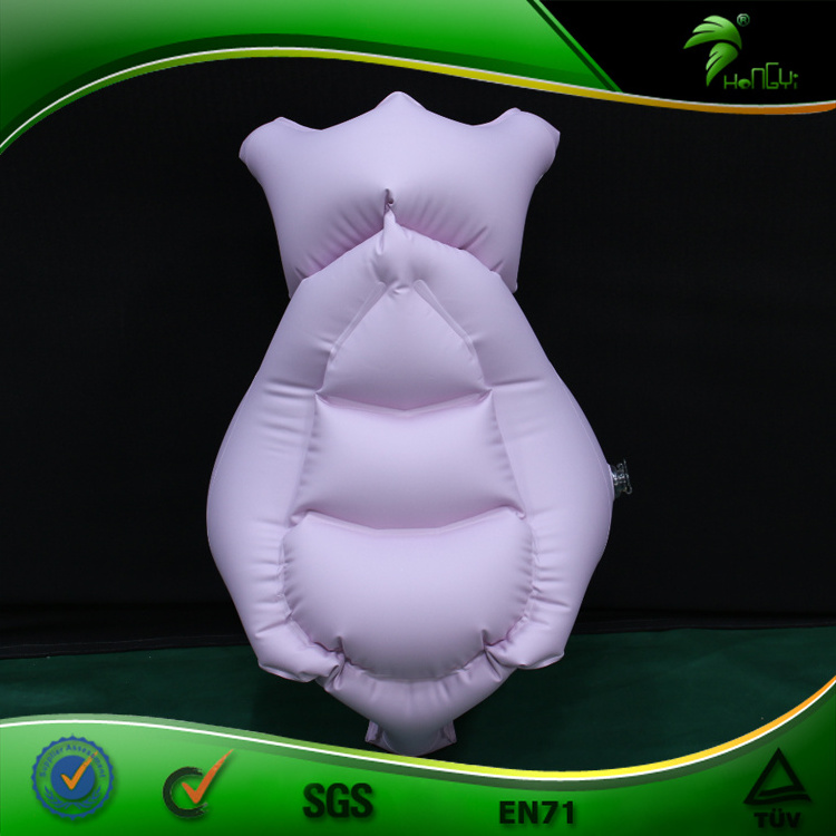 Inflatable Custom Pink Vest Suit Inflatable Latex Jacket Costume Bounce Sexy Inflation Suit hongyi