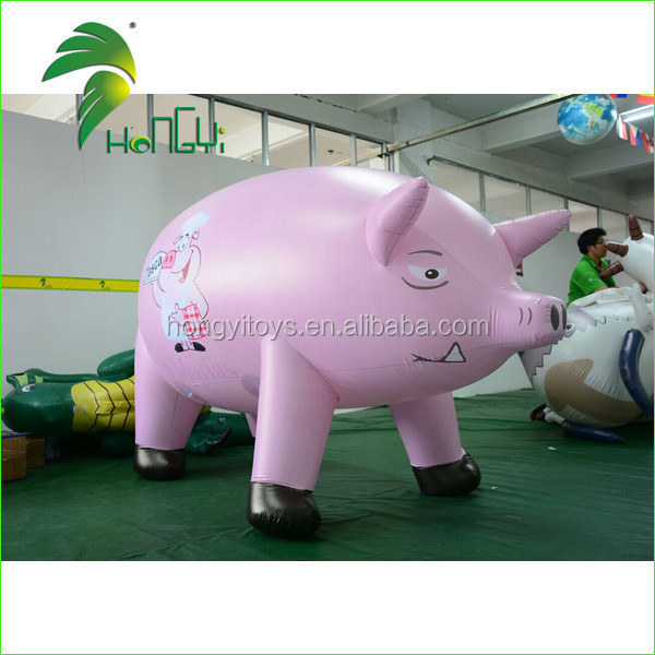 Giant Inflatable Pink Pig/ Inflatable Pig Balloons/ Inflatable Pig Helium Balloon For Advertising