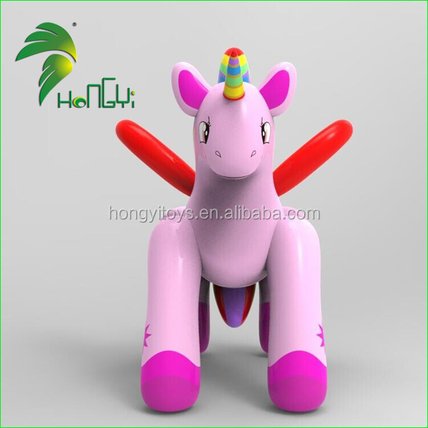 Giant PVC Inflatable Unicorn Horn Toys / Flying Big Display Unicorn Horse / Inflatable Unicorn