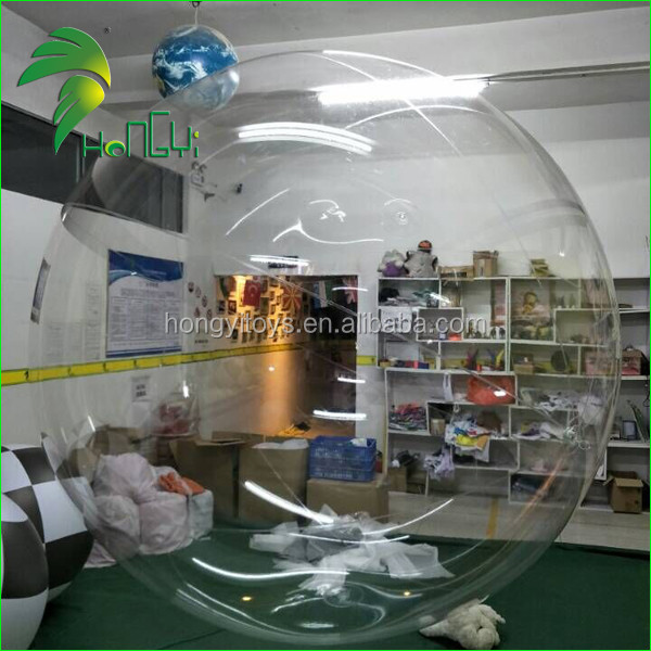 Custom Made Giant PVC Inflatable Transparent Balloon Inflatable Helium Ball For Outdoor Advertising