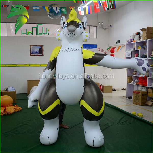 2016 New Inflatable standing Dog / Hongyi Husky Animals Inflatable toys / Hot Sale inflatable Animals Toys