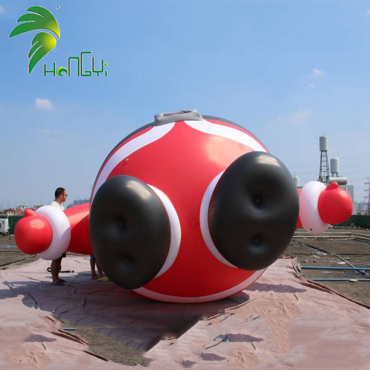 High Quality Christmas Inflatable Balloons Giant Durable PVC Inflatable Santa Claus Balloon for Events