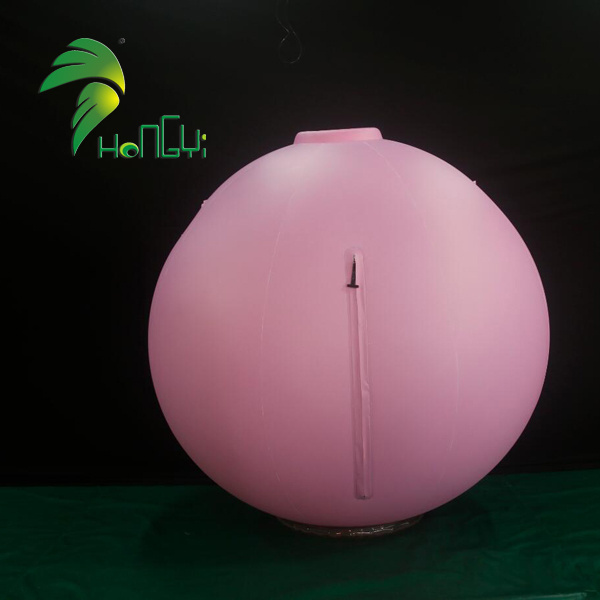 Hongyi Pink Lovely Air Blueberry PVC Inflatable Ball Suit Toy For Fun