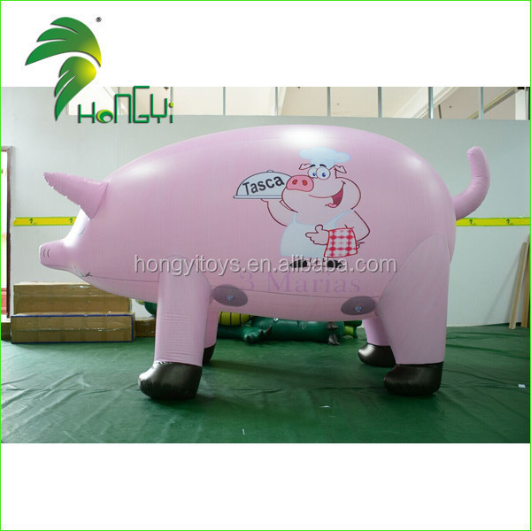 Giant Inflatable Pink Pig/ Inflatable Pig Balloons/ Inflatable Pig Helium Balloon For Advertising