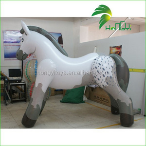 Hongyi Big Inflatable Horse Animal Model For Sale