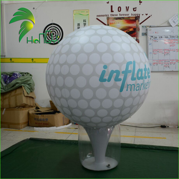 Giant Advertising Large Air Golf Ball Model / Inflatable Golf Ball for Promotion Event