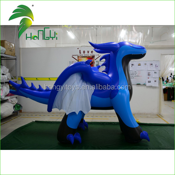 Giant Flying Blue Dragon Toys / Hongyi Inflatable Animal Toy / Inflatable Dragon