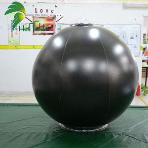 Black Durable Soft PVC Rolling Ball Suit Inflatable Toy Costume Model