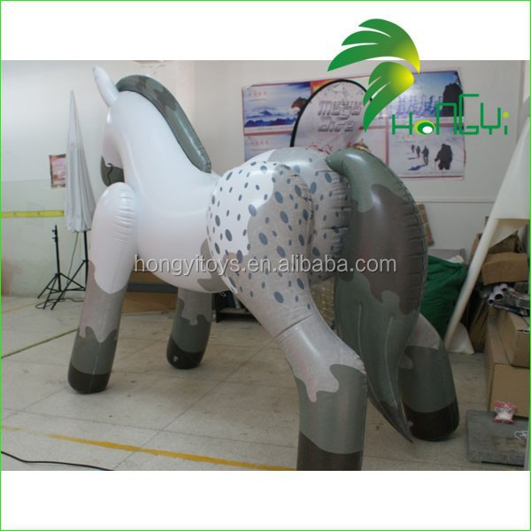 Hongyi Big Inflatable Horse Animal Model For Sale