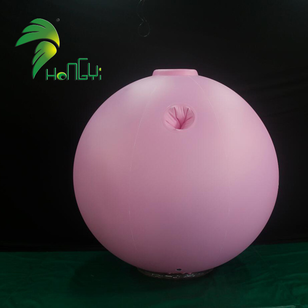 Hongyi Pink Lovely Air Blueberry PVC Inflatable Ball Suit Toy For Fun