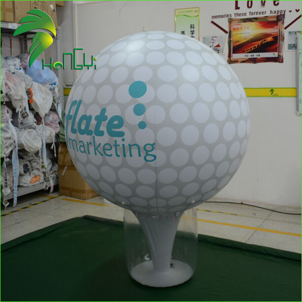 Giant Advertising Large Air Golf Ball Model / Inflatable Golf Ball for Promotion Event