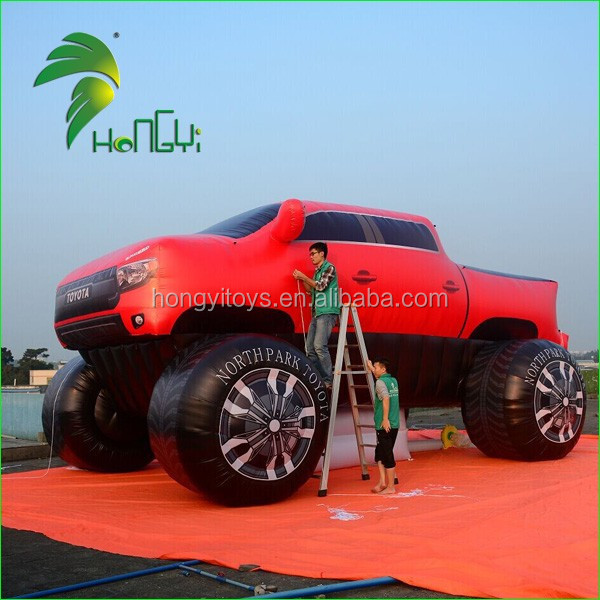 Outdoor Advertising Giant Inflatable Car Model Toy / Custom Inflatable Vehicle