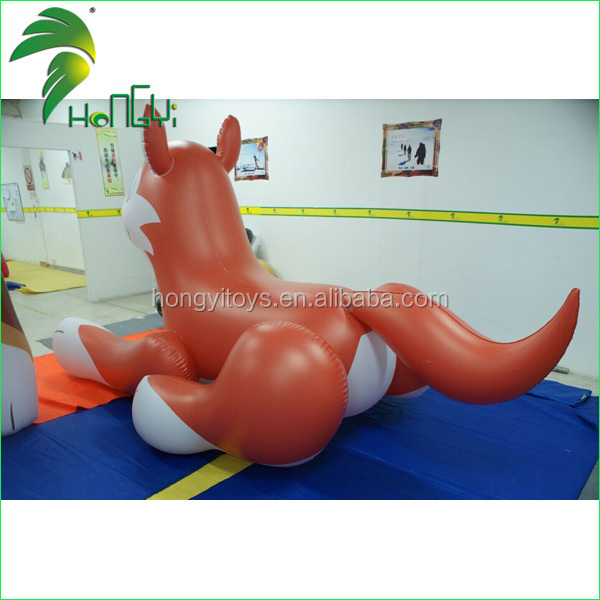 PVC0.4 Lovely Inflatable Husky Dog Animal Cartoon Inflatable Husky From Hongyi Toy