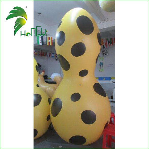 Advertising Custom Made Food Balloon PVC Inflatable Peanut Helium Balloon Shaped For Sale