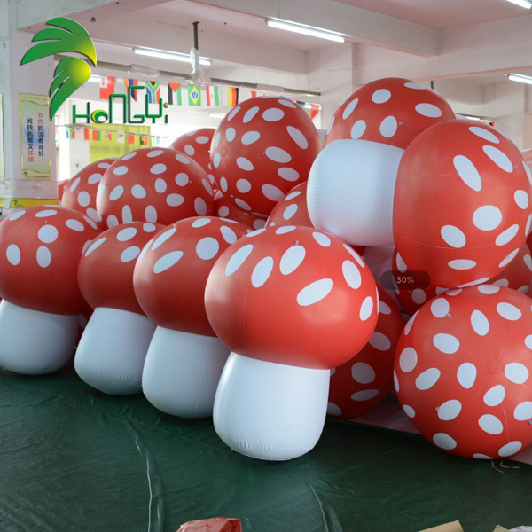 Giant Inflatable Mushroom Shaped Toys / Inflatable Mushroom for Decorations