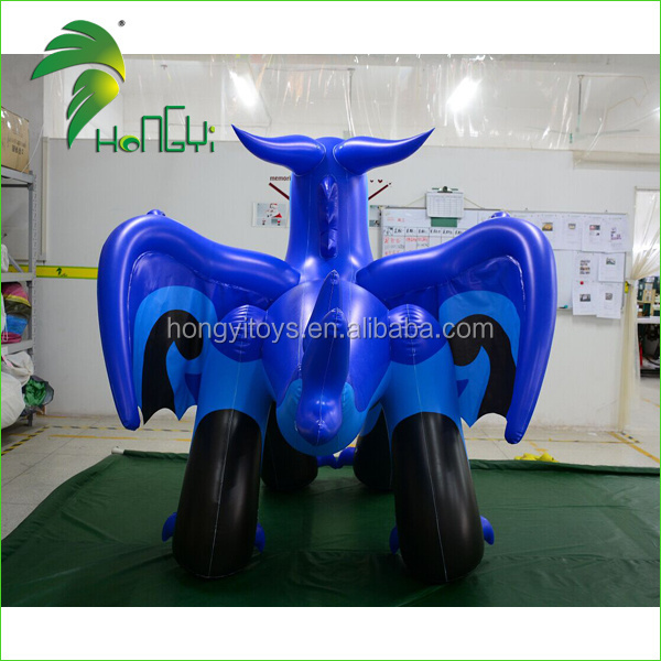 Giant Flying Blue Dragon Toys / Hongyi Inflatable Animal Toy / Inflatable Dragon