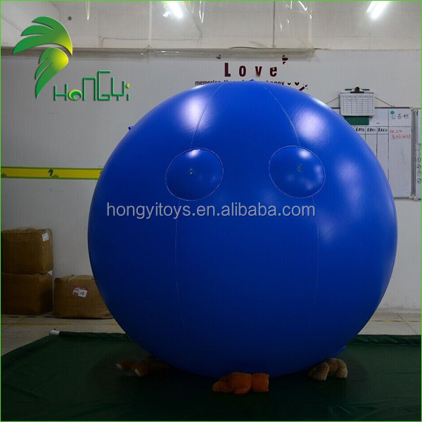 Durable PVC Balloon Costume , Hongyi Inflatable Blueberry Ball Suit  For Sale