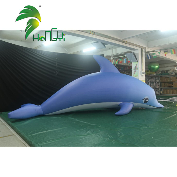 Giant Customized Promotional Helium Floating Air Sea Animal Dolphin Inflatable Model Balloon