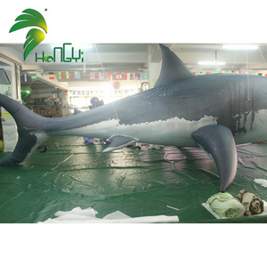 Hot Sale Inflatable_shark Giant Rc Inflatable Shark Hongyi Inflatable Toy Shark Balloon For Sale