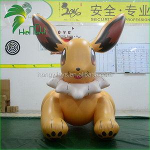 Cute Inflatable Giant Rabbit Cartoon , Inflatable Easter Bunny From Hongyi Toy