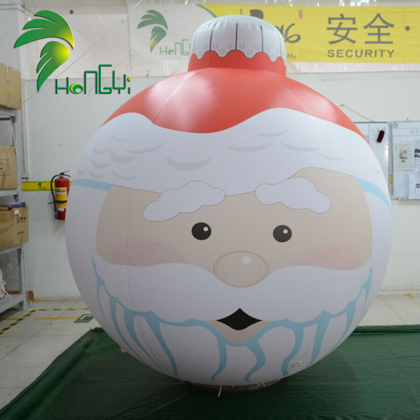 Hot Sale Inflatable Christmas Snowball Giant LED Flake Snowball Inflatable Christmas Decoration For Outdoor Decoration