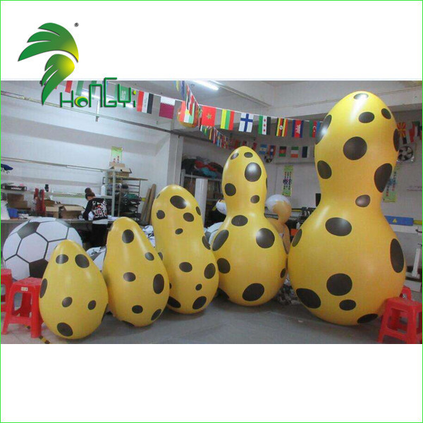 Advertising Custom Made Food Balloon PVC Inflatable Peanut Helium Balloon Shaped For Sale