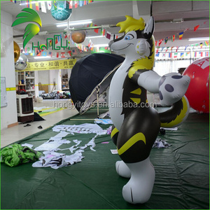 2016 New Inflatable standing Dog / Hongyi Husky Animals Inflatable toys / Hot Sale inflatable Animals Toys