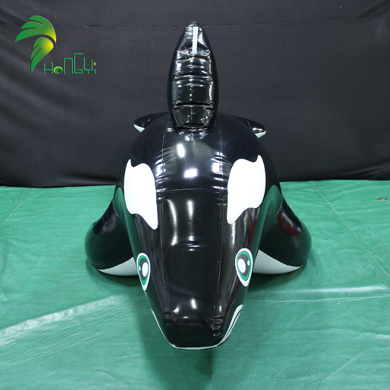 Killer whale custom inflatable suit breathing valve killer whale suit