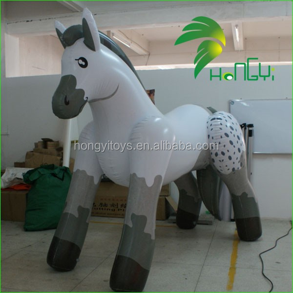 Hongyi Big Inflatable Horse Animal Model For Sale