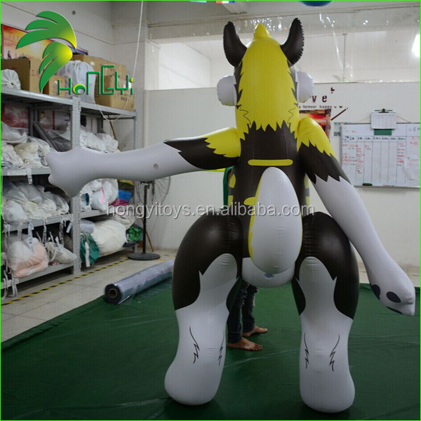 2016 New Inflatable standing Dog / Hongyi Husky Animals Inflatable toys / Hot Sale inflatable Animals Toys