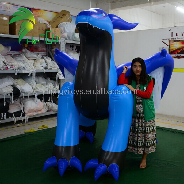 Giant Flying Blue Dragon Toys / Hongyi Inflatable Animal Toy / Inflatable Dragon