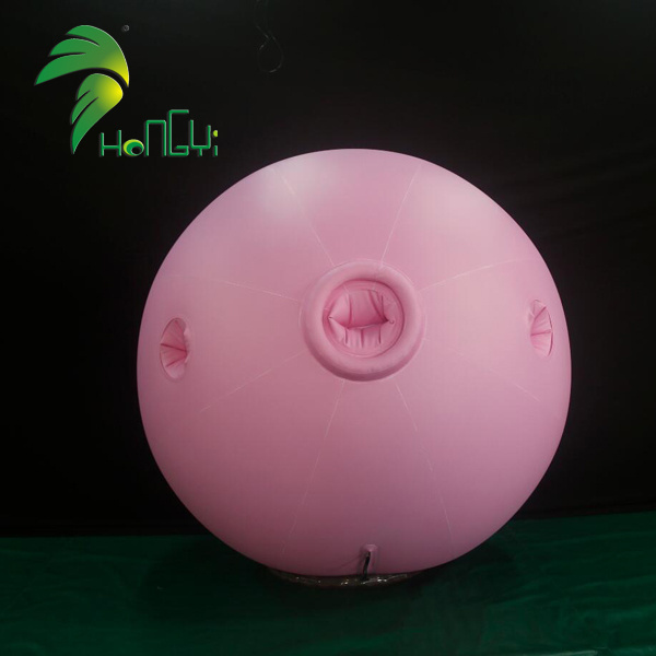 Hongyi Pink Lovely Air Blueberry PVC Inflatable Ball Suit Toy For Fun