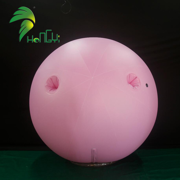 Hongyi Pink Lovely Air Blueberry PVC Inflatable Ball Suit Toy For Fun