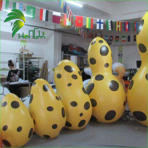 Advertising Custom Made Food Balloon PVC Inflatable Peanut Helium Balloon Shaped For Sale