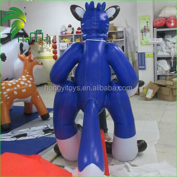 Hongyi Cool Design Inflatable Husky Costume / Inflatable Suit with double layered 0.4mm pvc