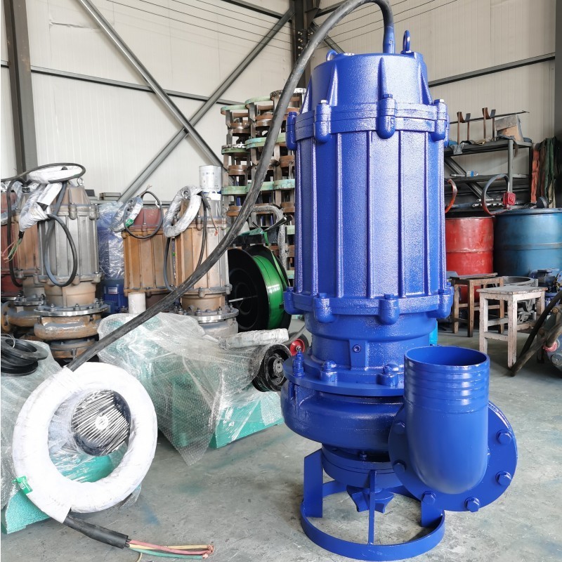 Dredging and sand mining vertical submersible slurry pump with agitator and efficient cement transportation 4 inches