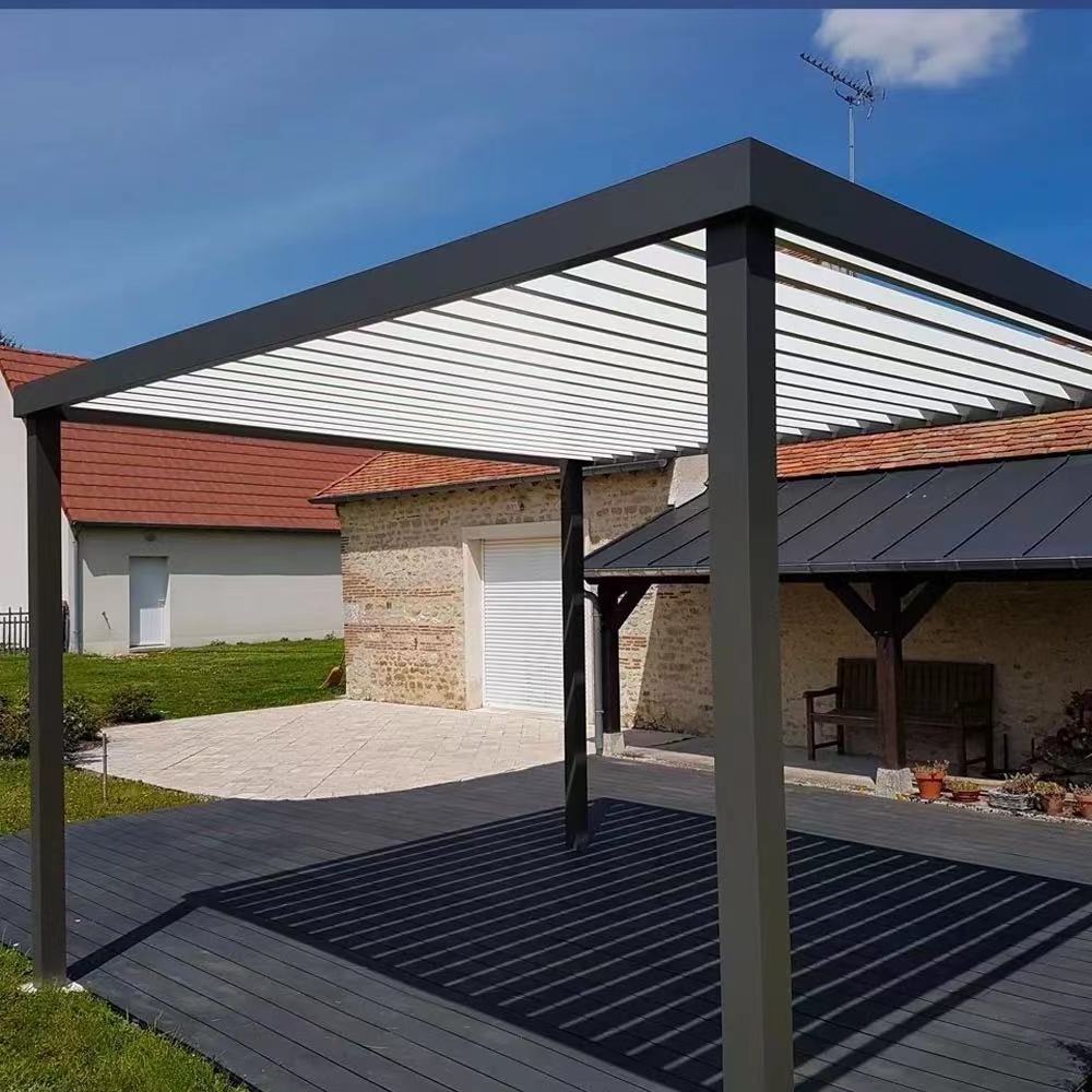 Multifunctional pergola manufacturer pergola gazebo outdoor aluminium cannopy