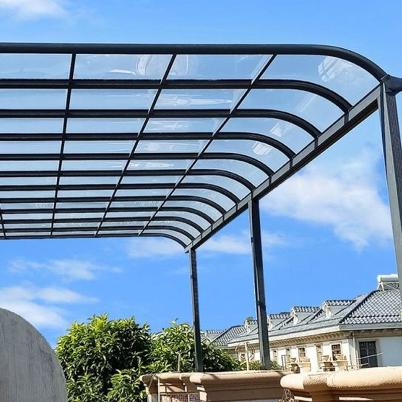 Waterproof Metal Pergola Biocmimatic Balcony Aluminium Polycarbonate Outdoor Gazebo Arches Garden Building