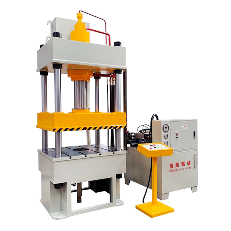 hongjin Three-beam Four-column Deep Drawing Hydraulic Press For Forming Stainless Steel Water Tank/sink And Other Containers