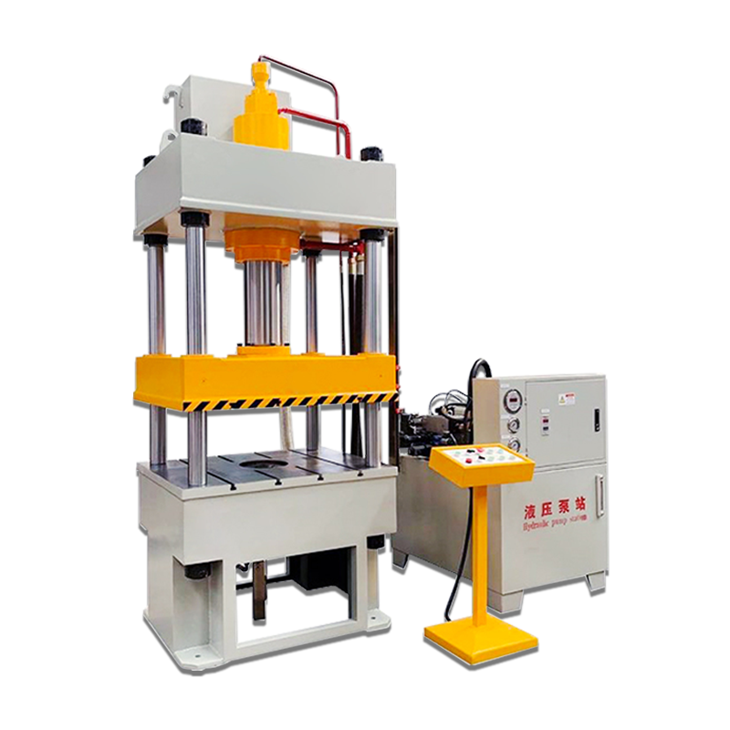 hongjin Three-beam Four-column Deep Drawing Hydraulic Press For Forming Stainless Steel Water Tank/sink And Other Containers