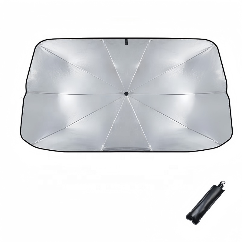 Sedan SUV Car Windshield Sunshade Interior Car Curtain Sunshade Lower Temperature For Summer Sun Shade car umbrella