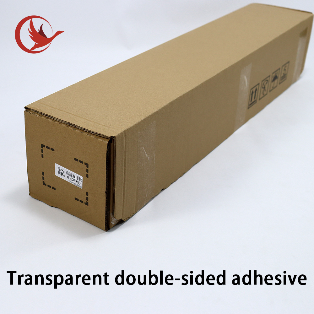 Transparent double-sided adhesive Clear PET Double Sided Adhesive Cold Laminating Film For Photo