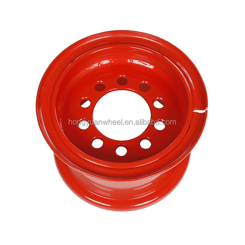 Split Wheel  Forklift Wheel Rim 3.00D-8 For 4.00-8/ 5.00-8 Tires