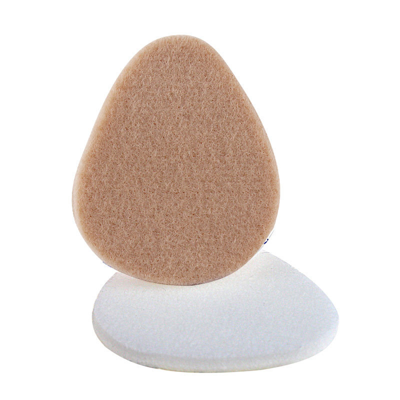 Peach-shaped foot pad felt convenient high heel front mat for men and women sports foot care half a yard pad