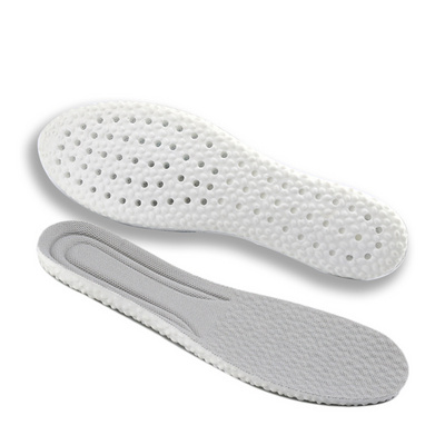 Super soft PU sports running shock absorption soft blue ball insoles wholesale manufacturers