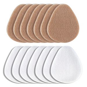 Peach-shaped foot pad felt convenient high heel front mat for men and women sports foot care half a yard pad